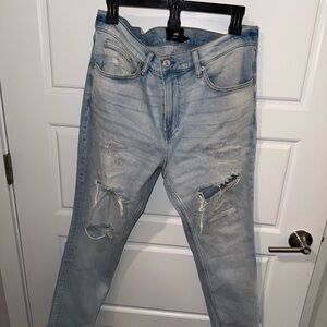 H&M Light Blue Skinny Jeans